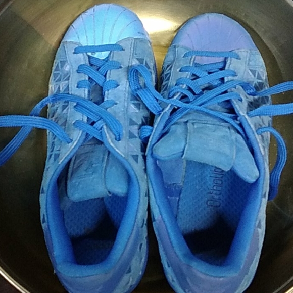 Women's addidas ortholite suede like shoes
